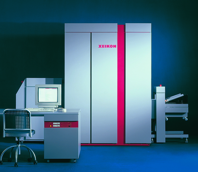 1993 Xeikon dijital baskı sistemi